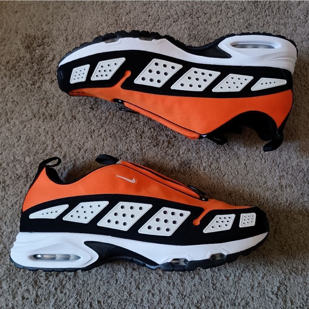 Nike Women's Air Max SNDR Safety Orange & Black (FZ2068-800) Sneakers Mens SZ 14